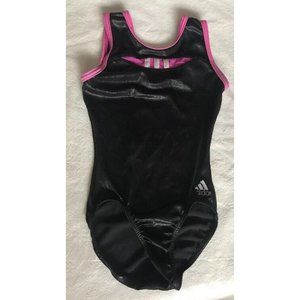 Adidas Multicolor Pink Leotard Unitard Gymnastics Dance Kids M/L